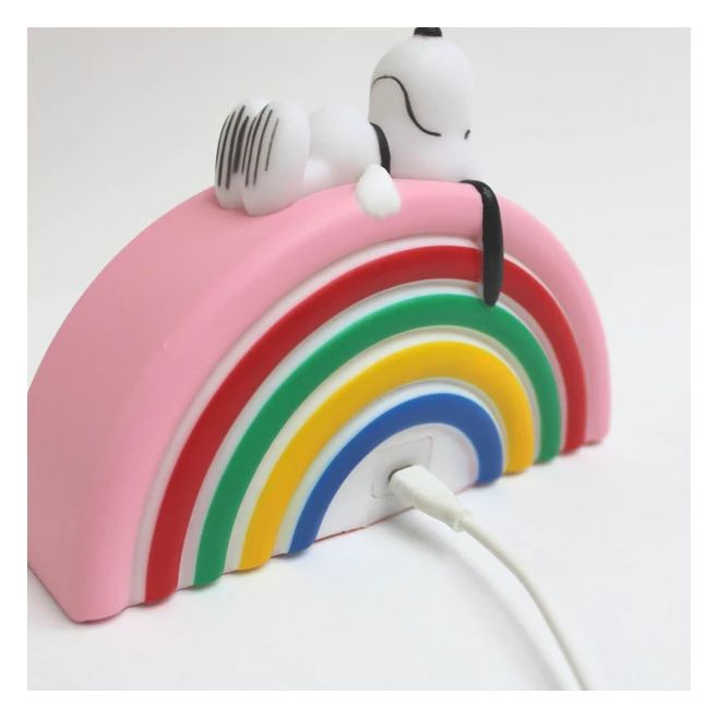 House of disaster Peanuts Snoopy Rainbow Mini Led  13 x 16 x 4 cm