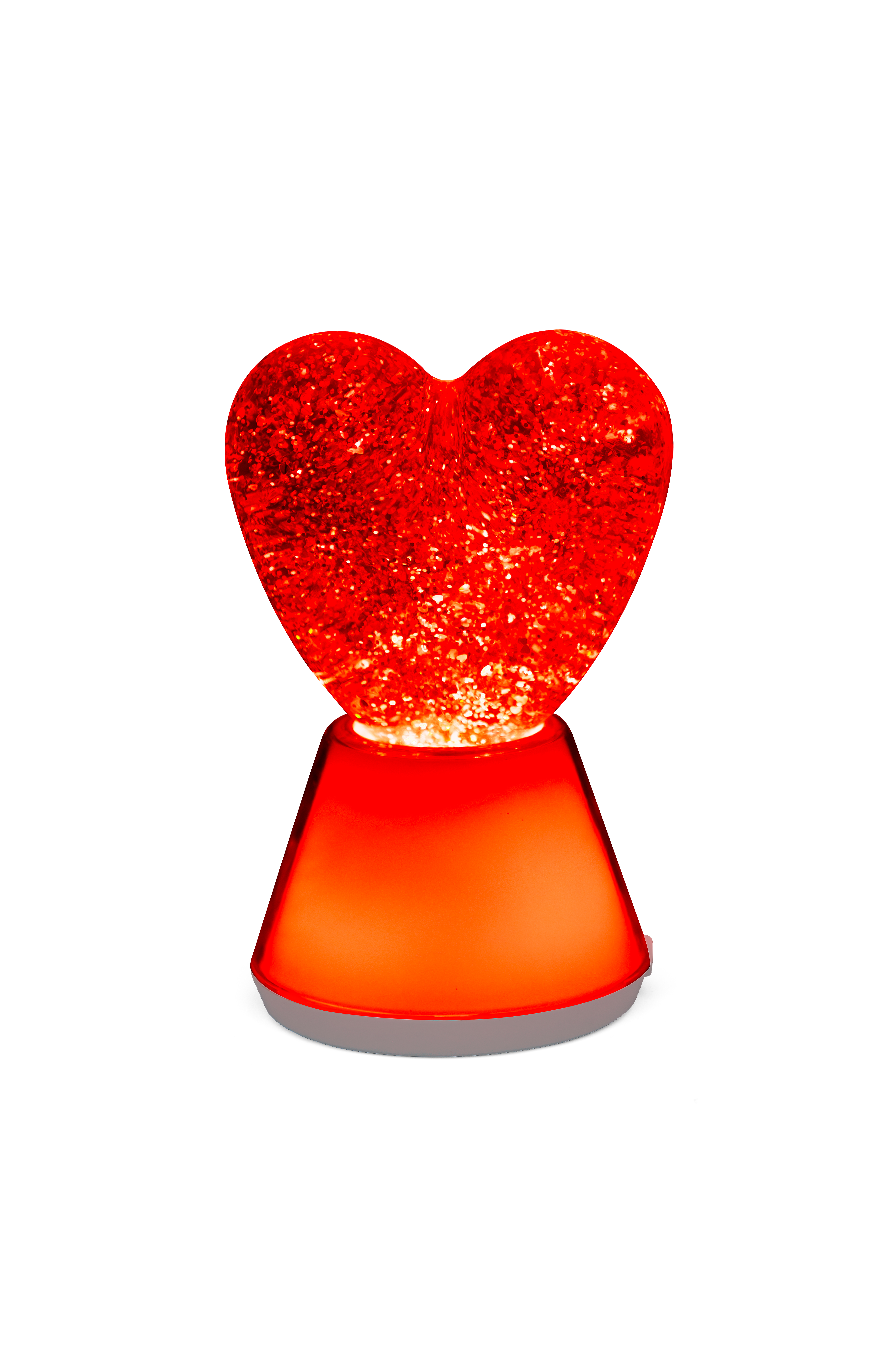 Little L MAGIC GLOW HEART GLITTER LAMP