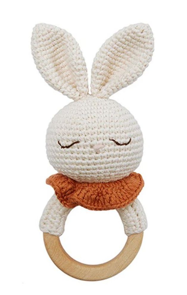 Patti Oslo Ringrassel Bunny terracotta