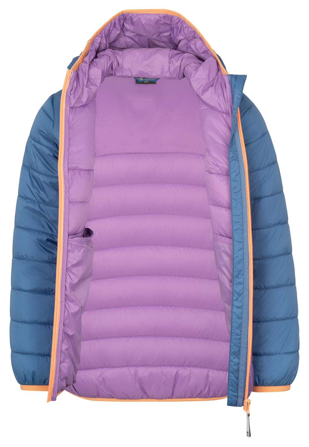 Trollkids Girls Eikefjord Polyfibre Jacke cornflower