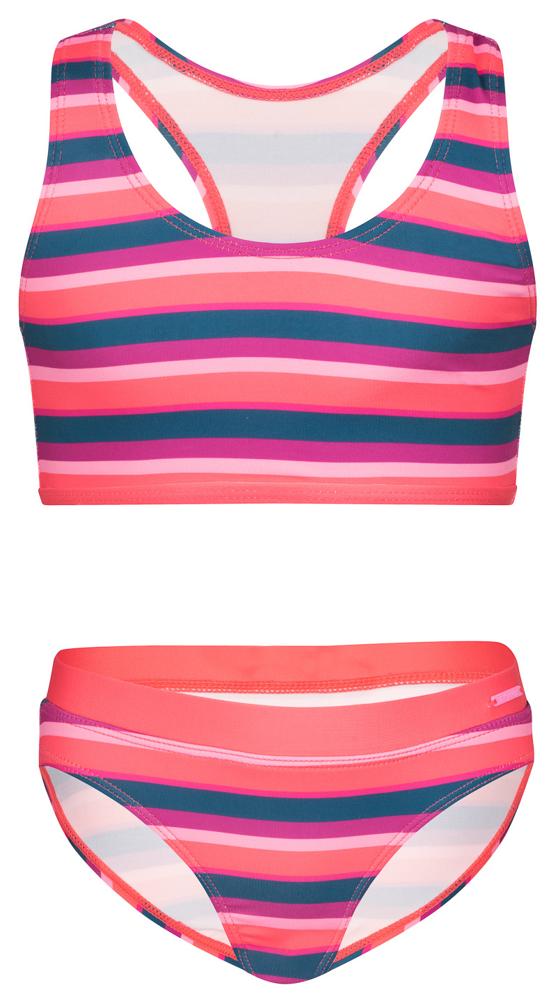 Trollkids Girls Kvalvika Bikini bright pink/watermelon