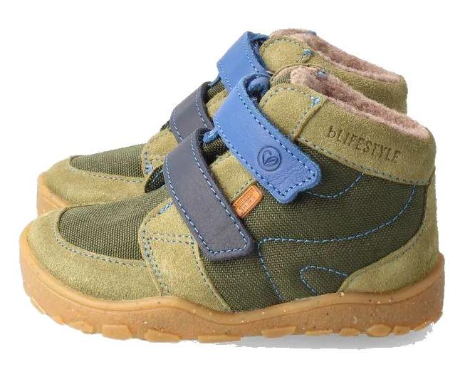 bLIFESTYLE Barfussschuh Tex Biber Kids khaki