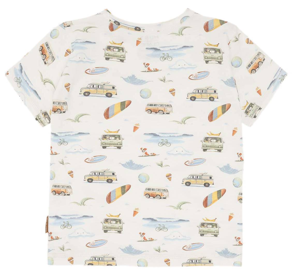 Hust & Claire Baby Boy T-Shirt Excursion Ivory
