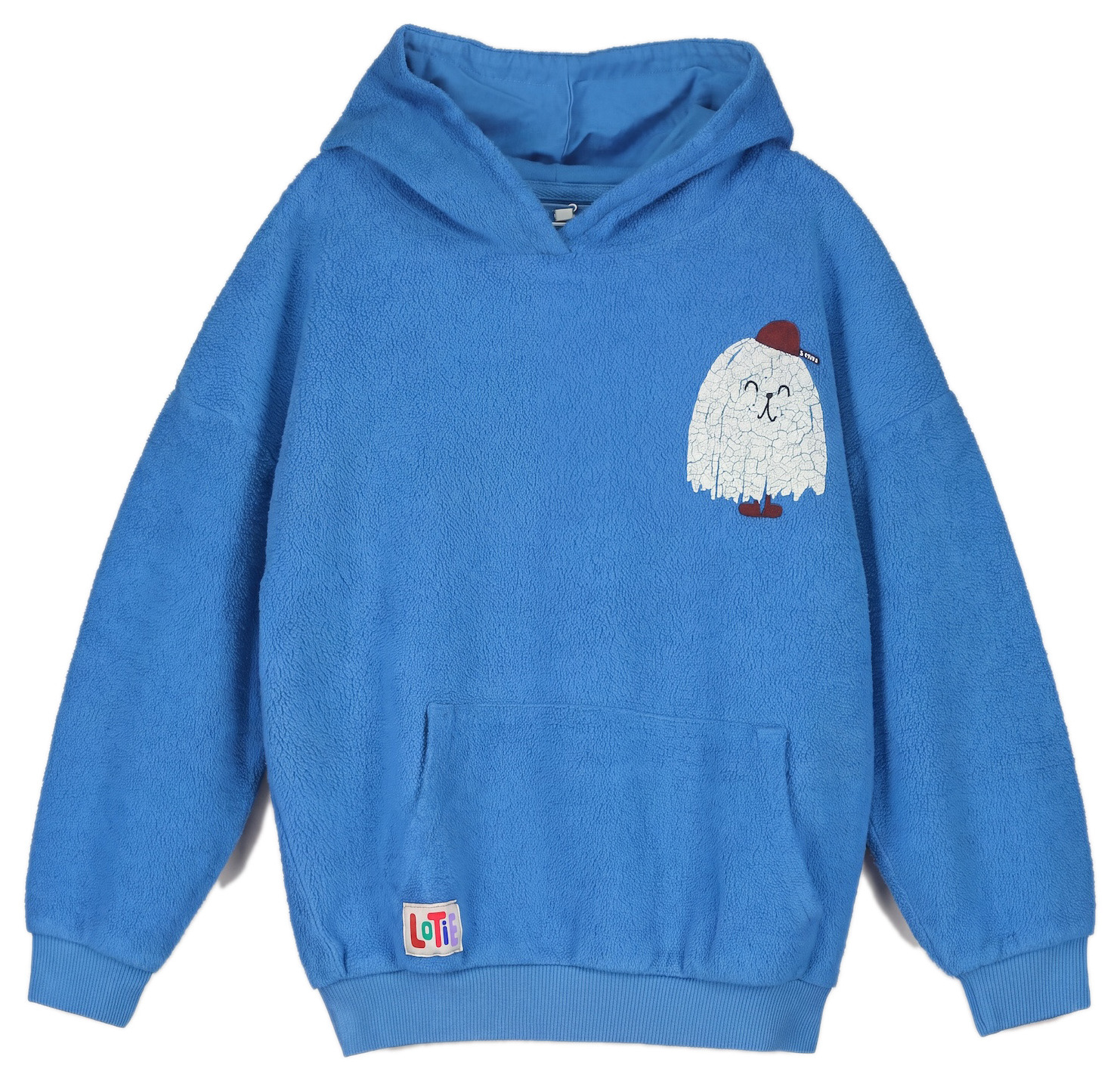 Lötiekids Kapuzensweatshirt Good Monster cobalt blue