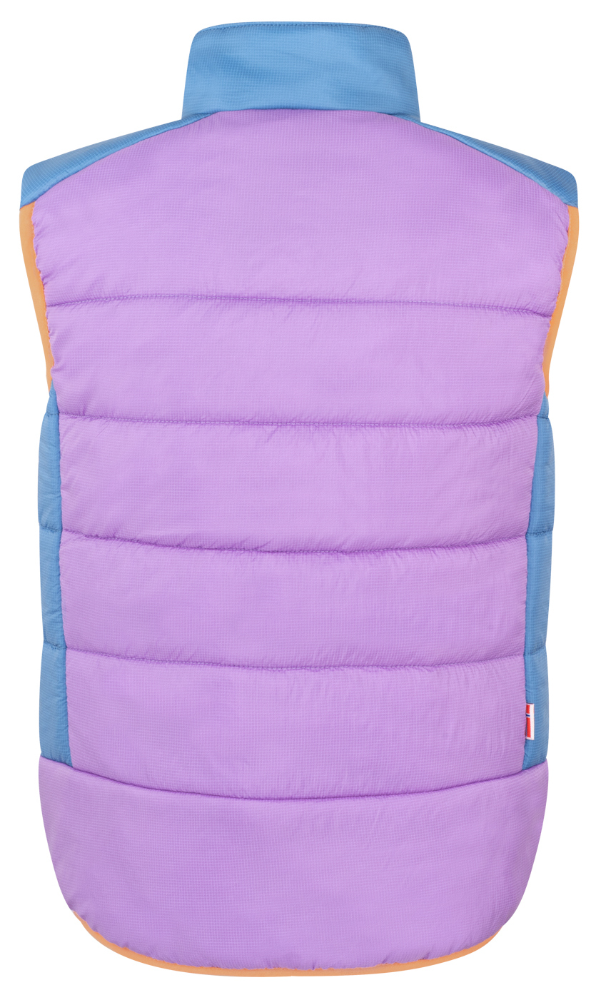Trollkids Hardanger Vest violet sorbet/cornflower
