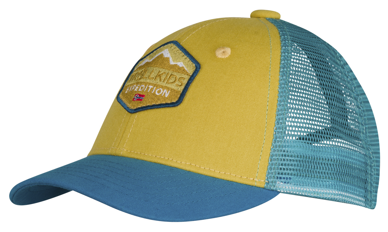 Trollkids Femund Cap ginger/dusky turquoise