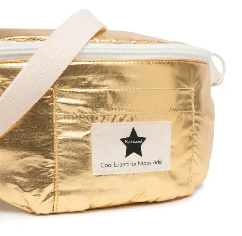 Ratatam Bauchtasche Metalic Gold