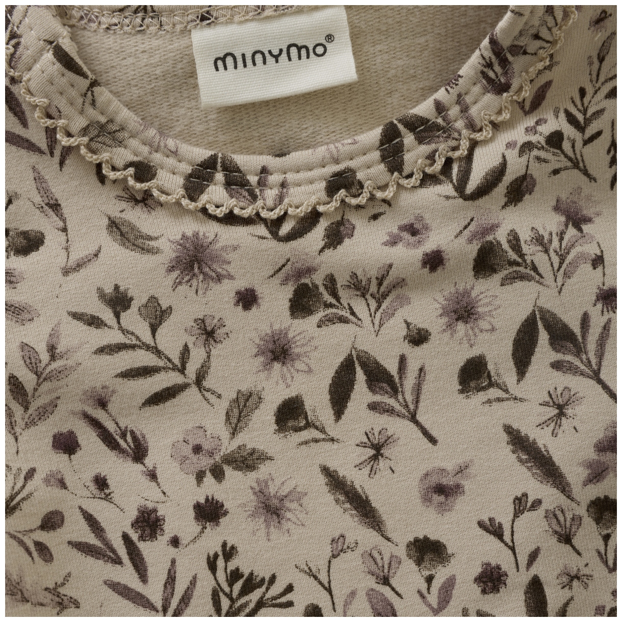 Minymo Baby Sweatshirt smoke