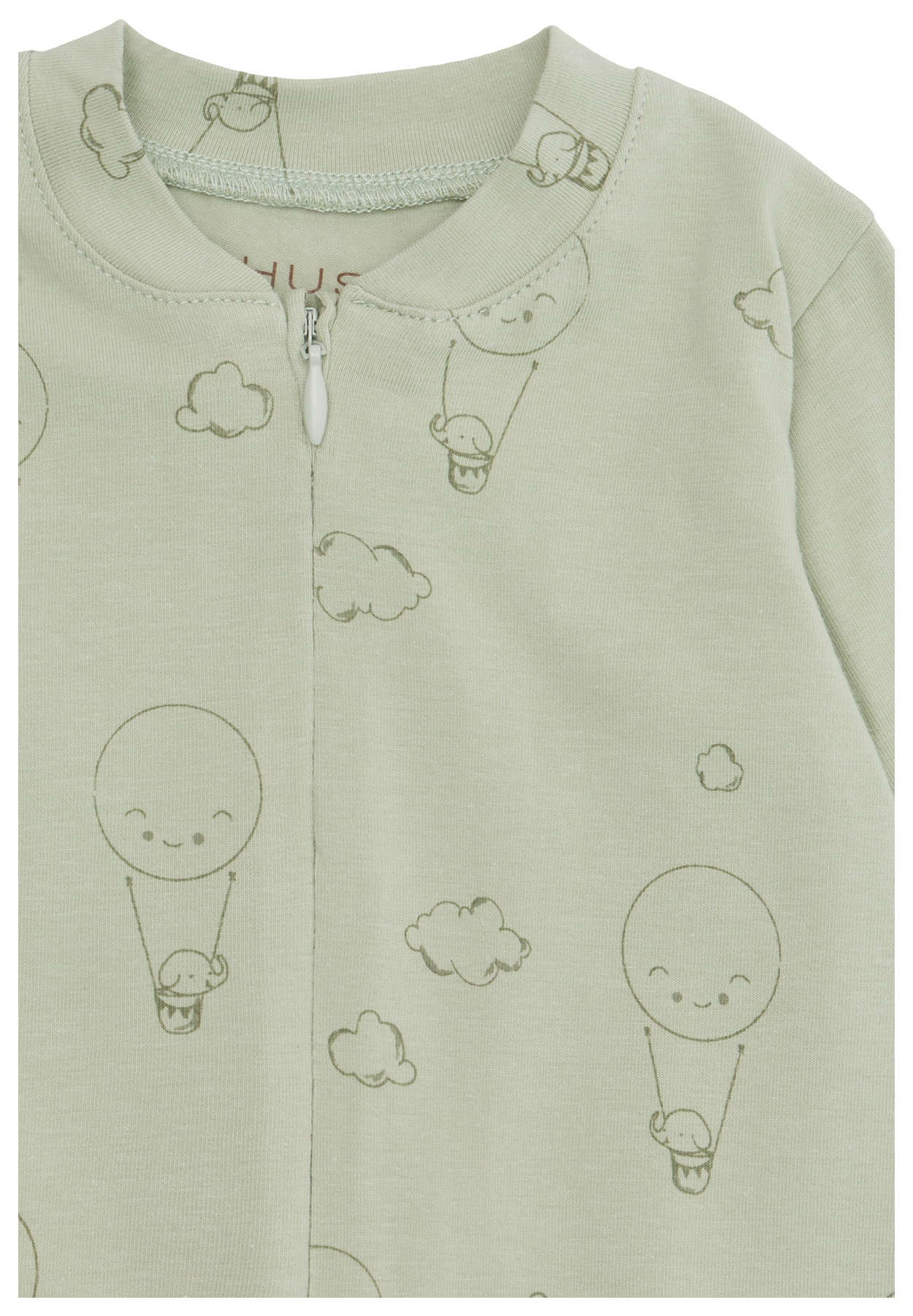 Hust & Claire Baby Einteiler Green Sage