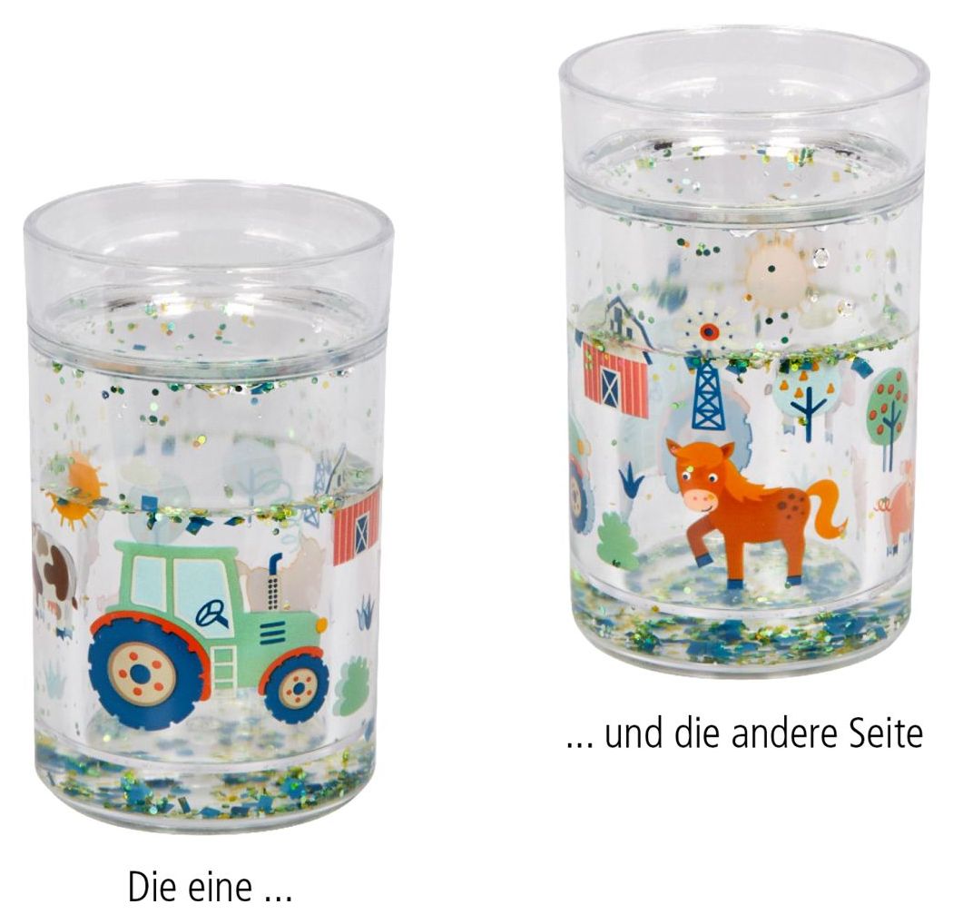 Coppenrath Glitzerbecher Traktor