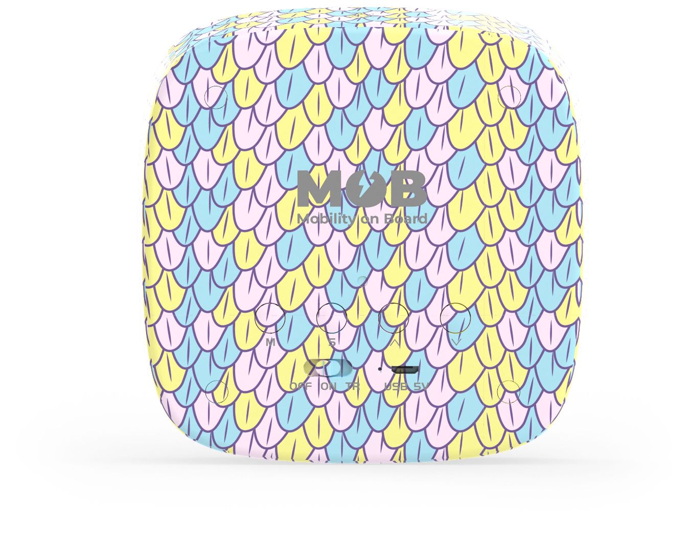 MOB Wecker Billy mit Nachtlicht Mermaid Rainbow