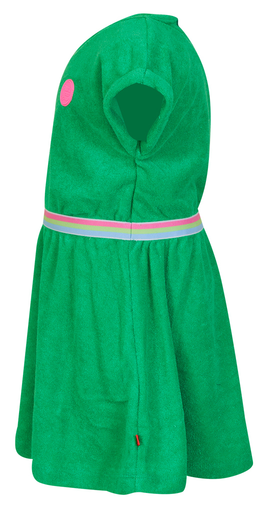 Someone Girl Kleid Kurzarm Frottee Bright Green