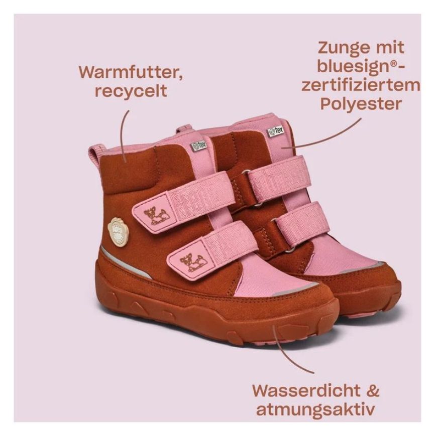 Affenzahn Winter Midboot Comfy Vegan Raupe