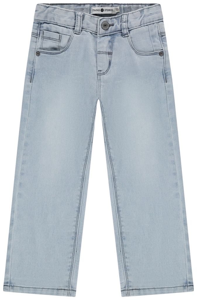 Babyface Jeans Wide Fit Light Blue Denim