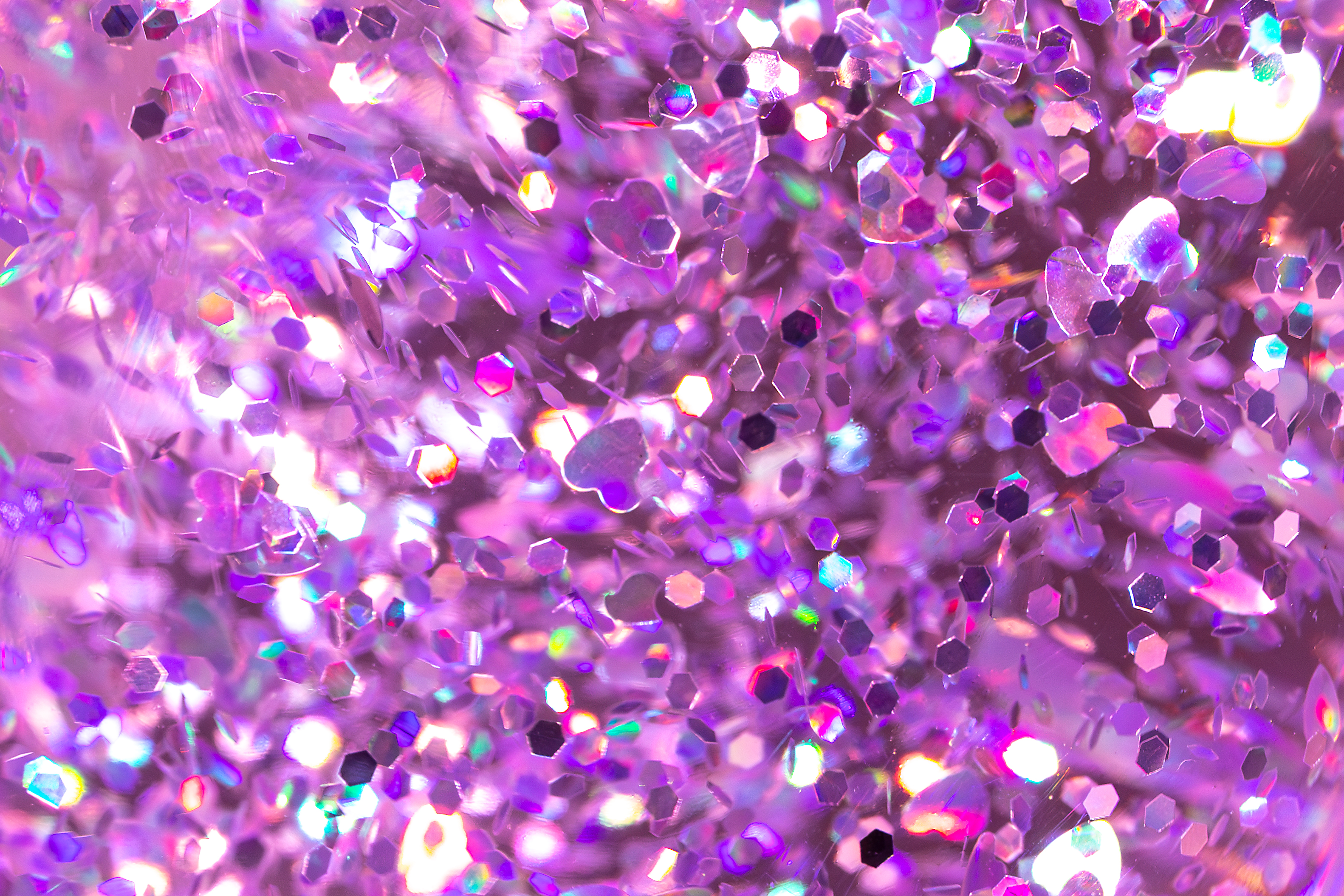 Little L MAGIC GLOW HEART GLITTER LAMP