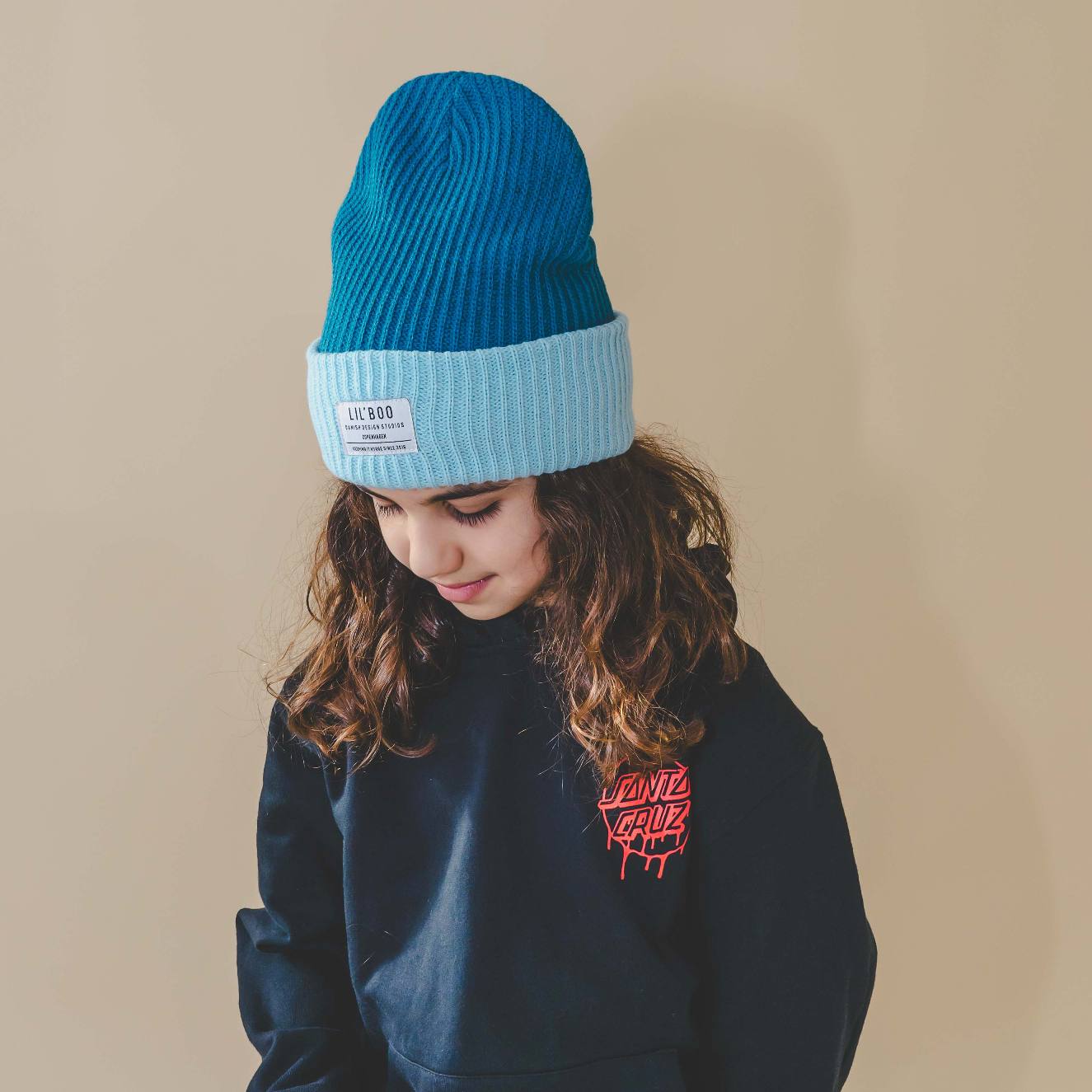 Lil`Boo Block Hygge Beanie - Blue