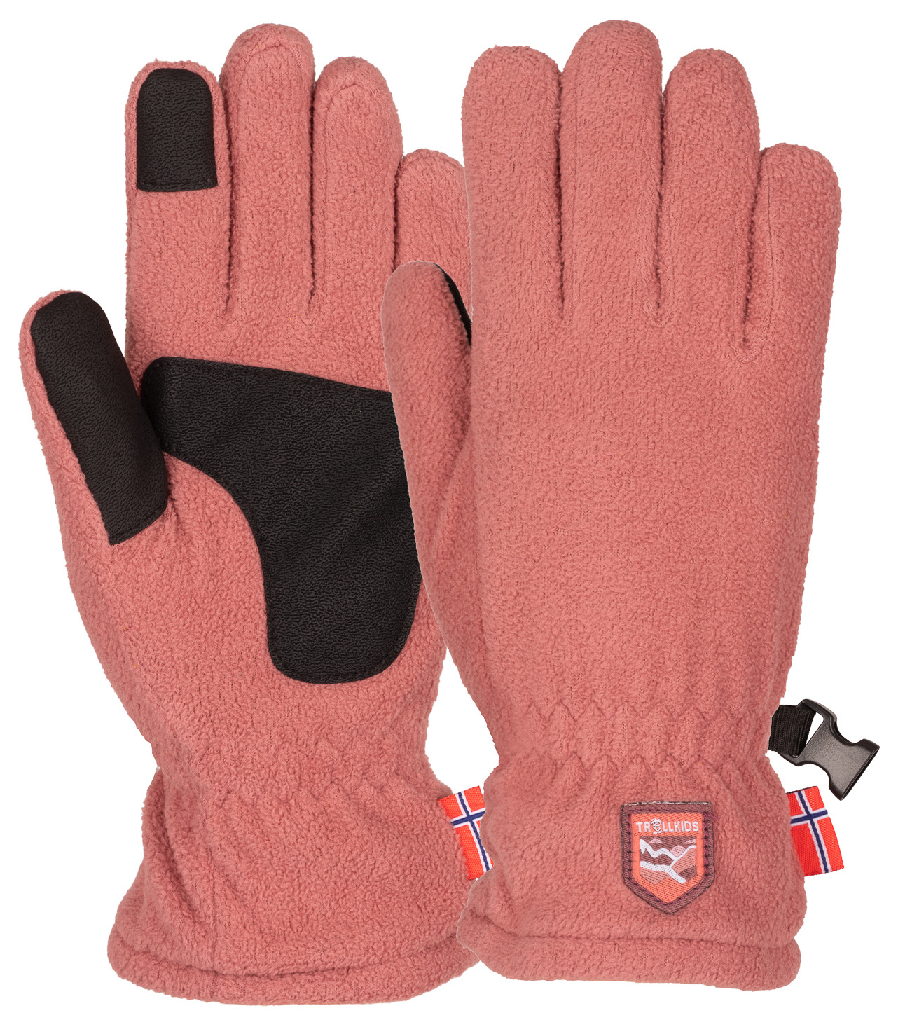 Trollkids Eikedalen Fleece Glove Frozen Berry