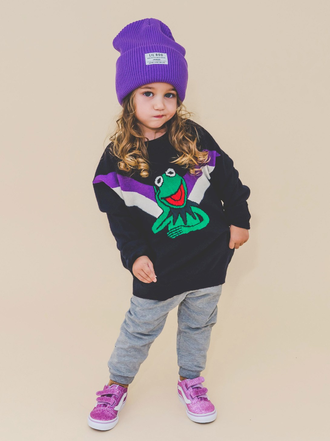 Lil`Boo Hygge Beanie - Purple