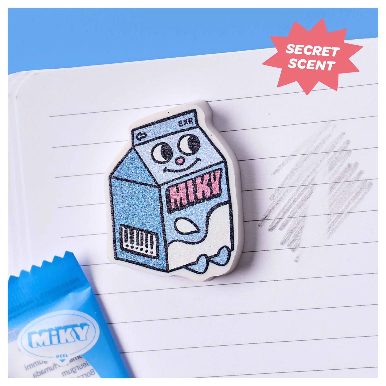 OMY AST ERASER BUDDIES hellblau Miky
