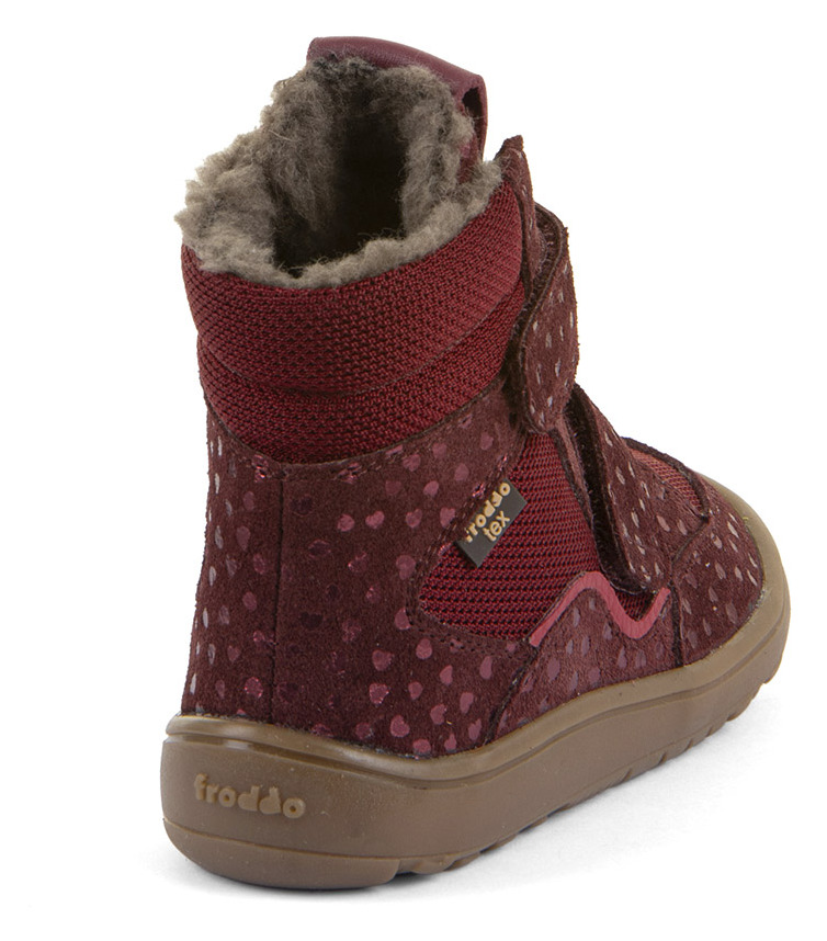 Froddo Barfuss Tex Winterboot Bordeaux+