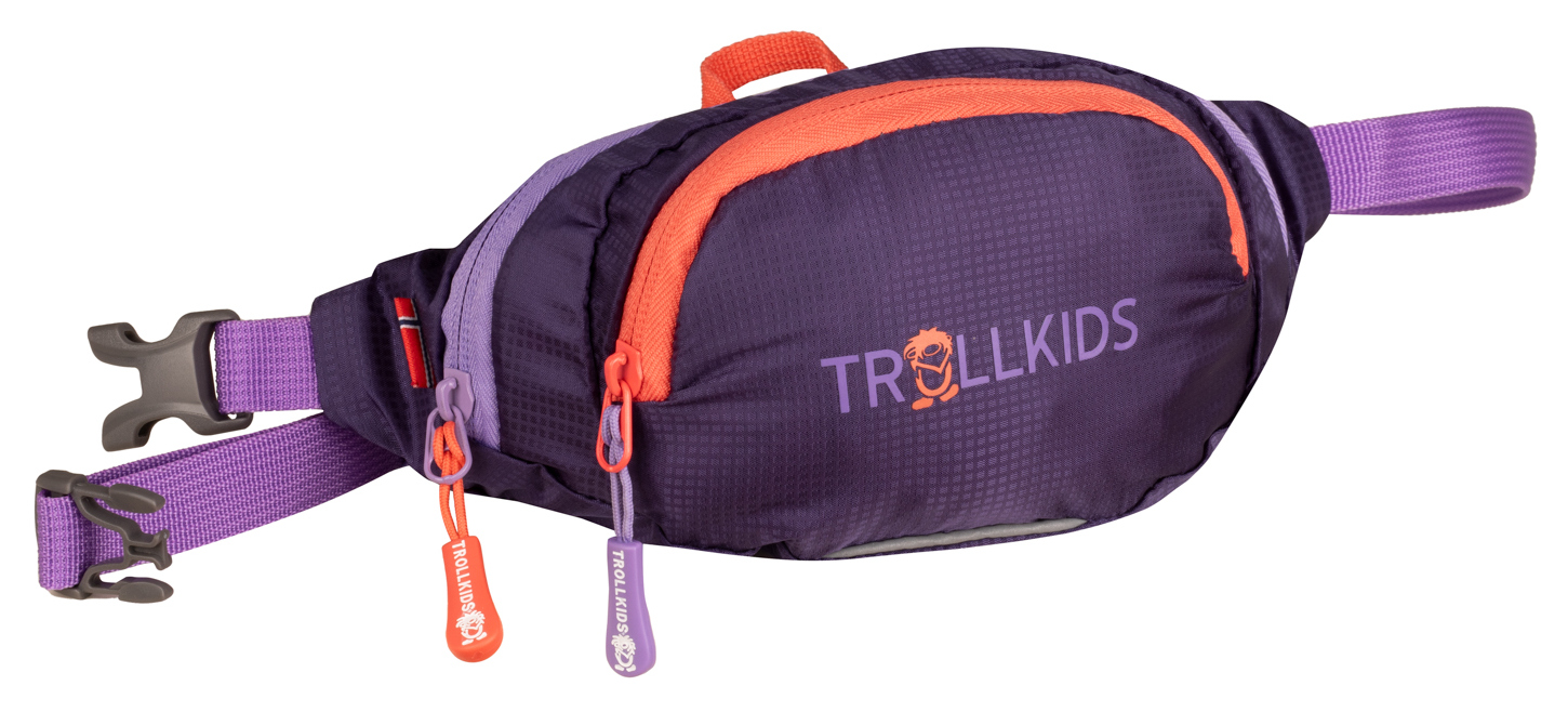 Trollkids Trolltunga Hip bag Dark Purple/Radiant Red