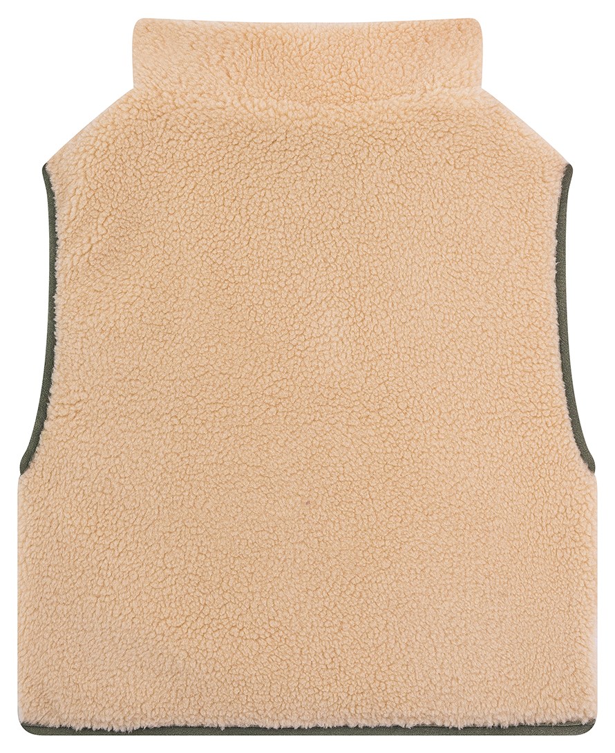 Someone Boy Teddyweste beige
