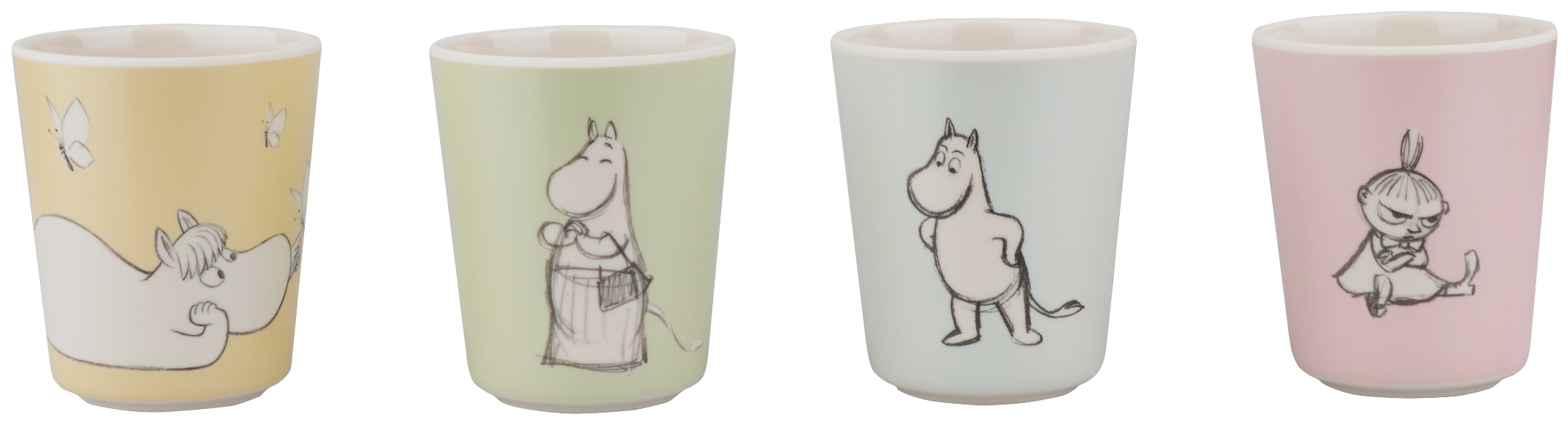 Barbotoys Becher-Set 4 Teile Moomin