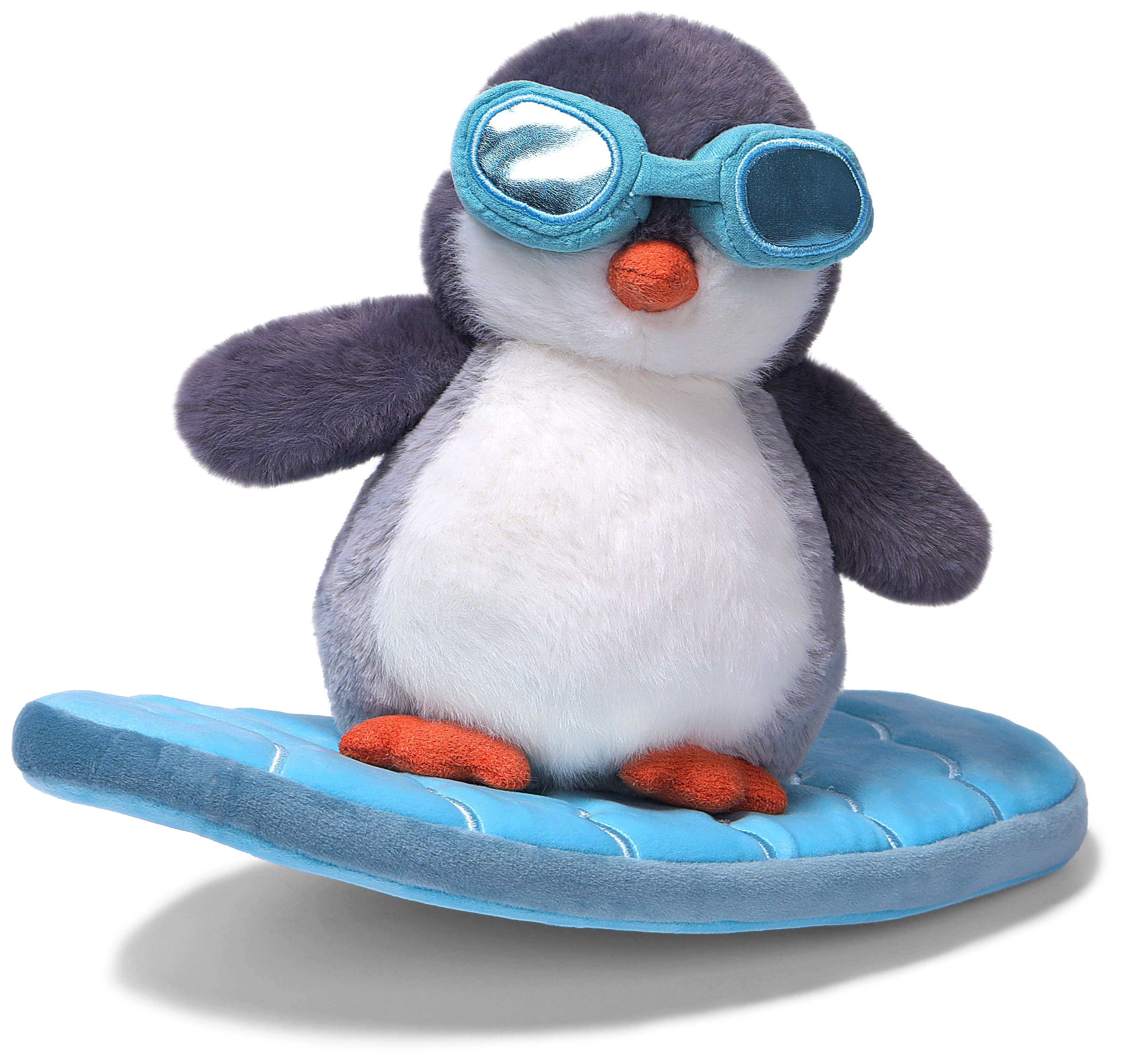 Hugs Surfing Glacier Penguin 18 cm