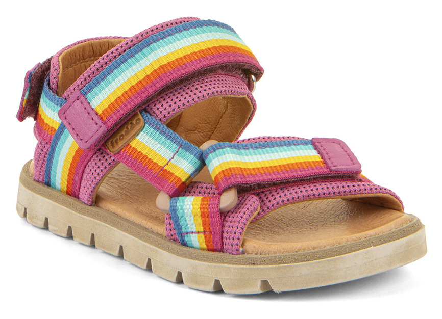 Froddo Sandalen F Fuxia Streifen