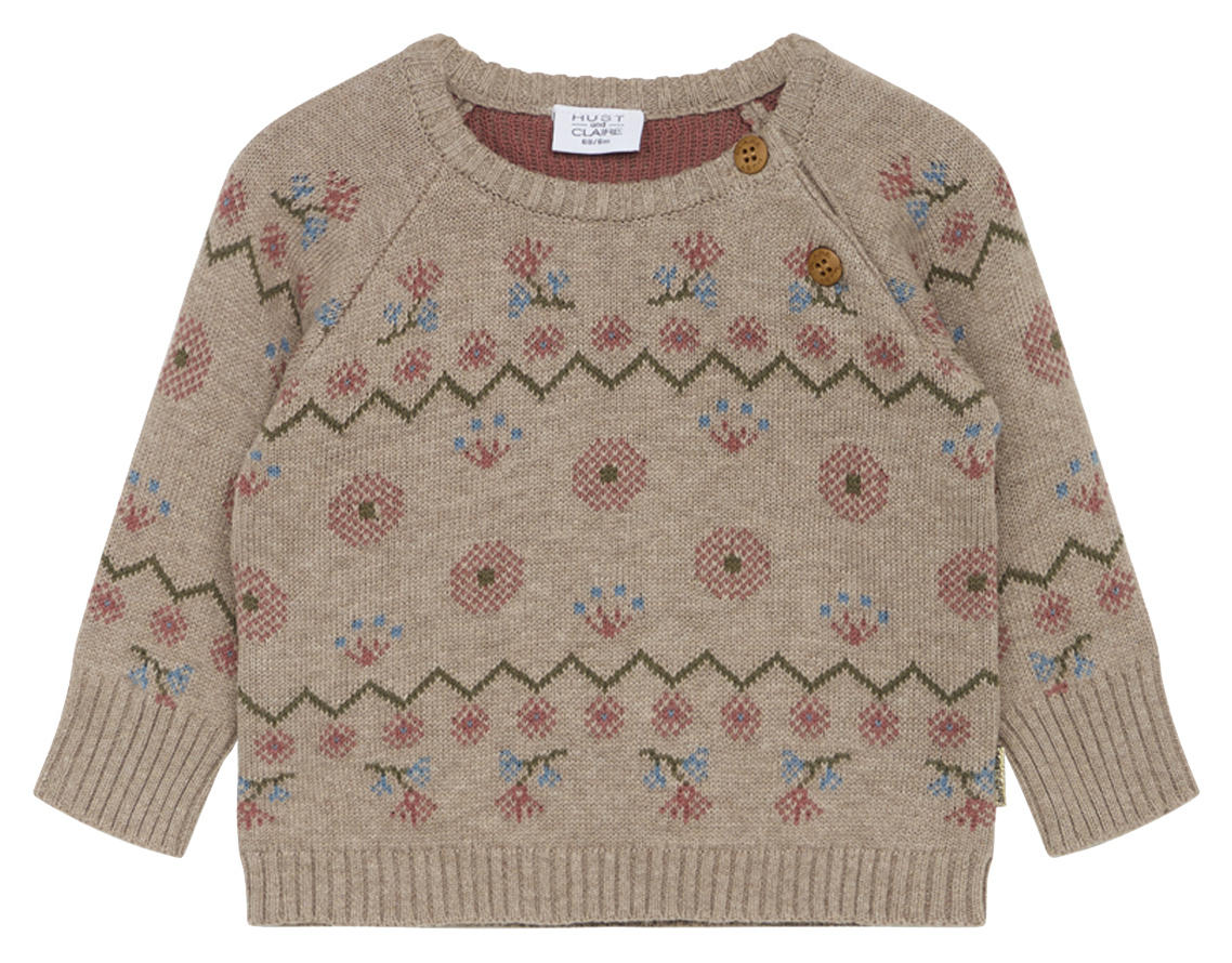 Hust & Claire Strickpullover Ornament sand
