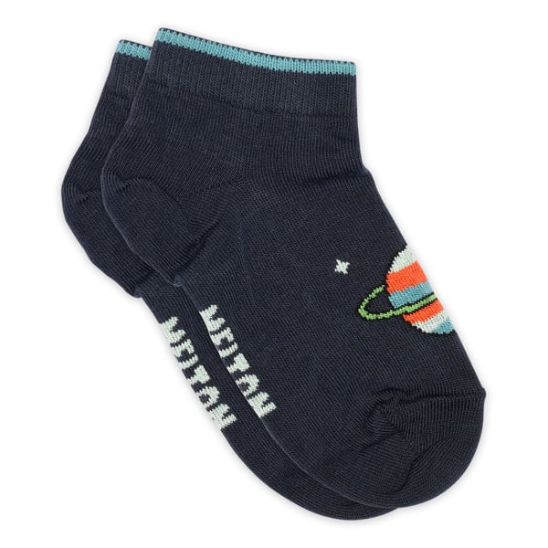 Melton Sneaker Socken Planet marine
