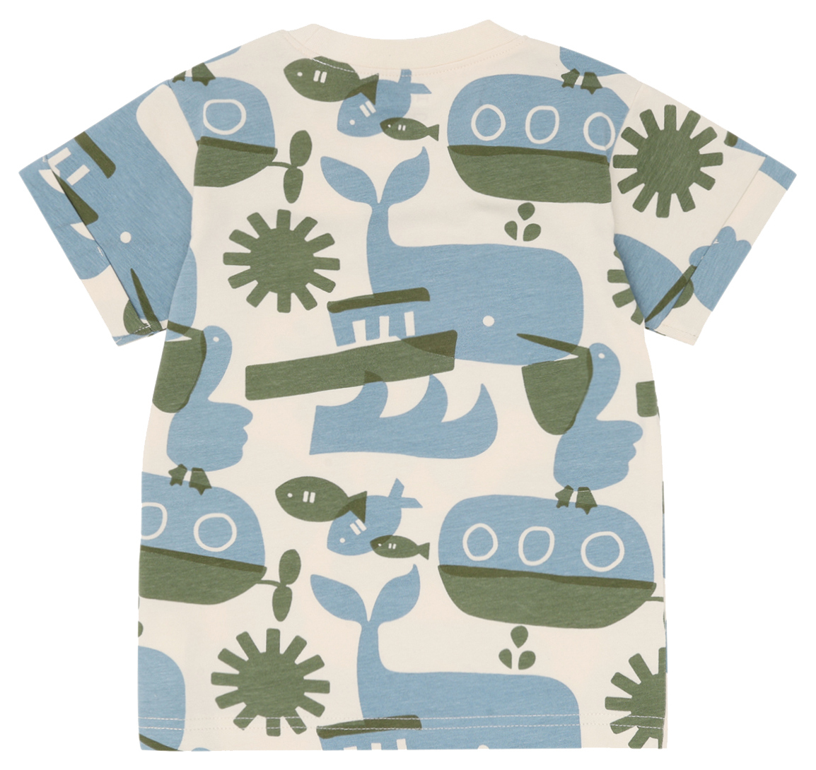 Hust & Claire Boy T-Shirt Oceanlife Sandshell