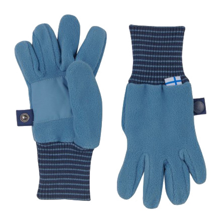 Finkid Fleece Fingerhandschuhe Sormikas dove/navy