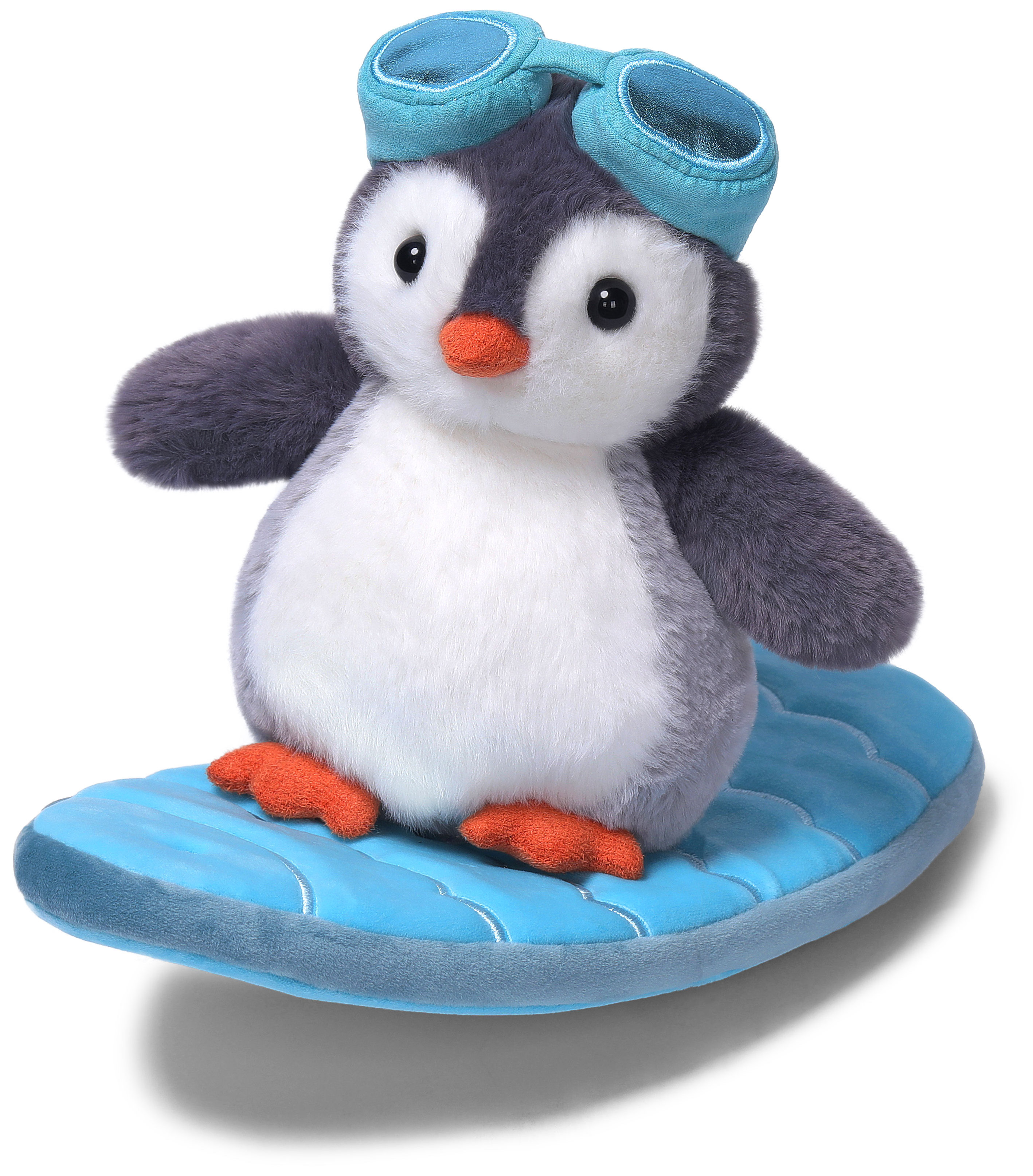 Hugs Surfing Glacier Penguin 18 cm