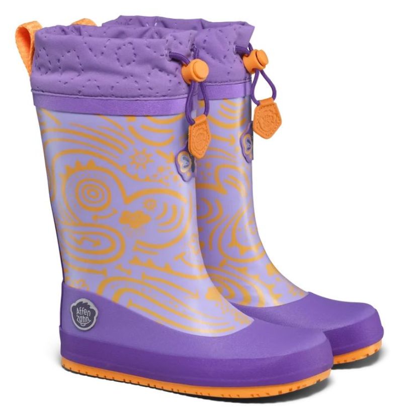 Affenzahn Gummistiefel Gefüttert Vegan Puddly Butterfly